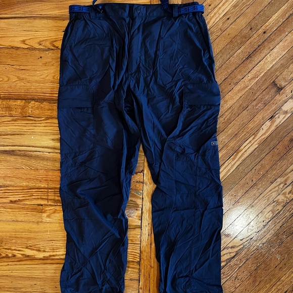 Aigle Other - Aigle Men's Dark Blue Navy Cargo Snow Ski Pants